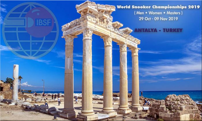 Tournament Info: World Snooker Championships 2019 - Antalya