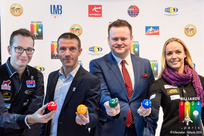 Billiards sports launched its bid to get on the program of the 2024 Paris Olympic Games
