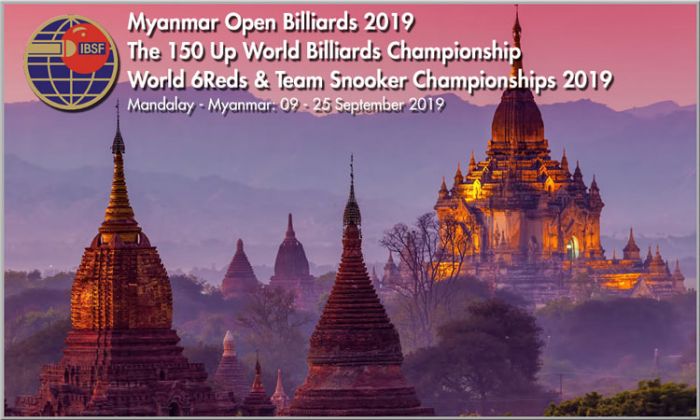 Tournament Info: World Billiards, 6Reds and Team Snooker 2019