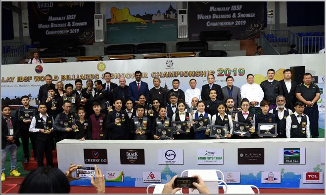 Six world championships successfully accomplished in Myanmar