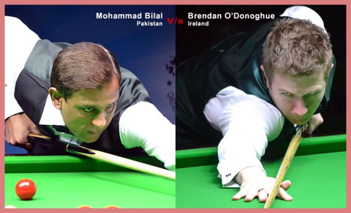 FINALISTS: Mohammad Bilal of Pakistan and Brendan O&#039;Donoghue of Ireland