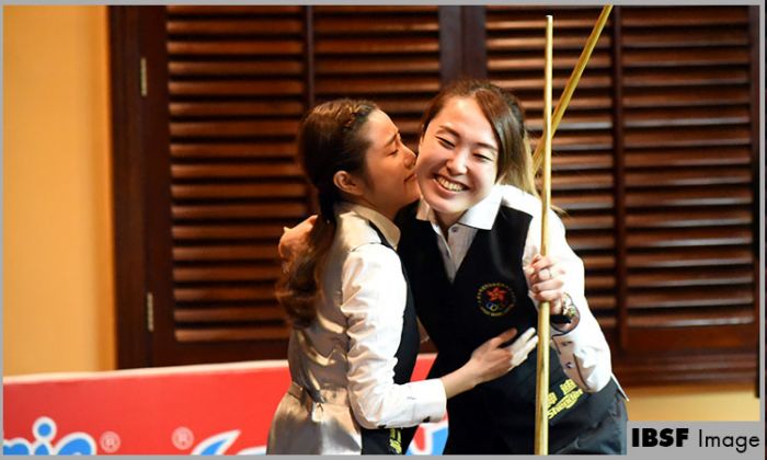 Mei Mei Fong and Yee Ting Cheung from Hong Kong