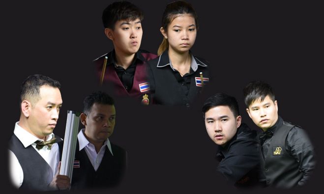 Thailand secures top seed in all three categories of World Team Snooker
