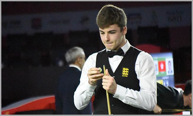 Callum Beresford of England