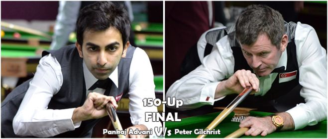 Pankaj Advani (India) v/s. Peter Gilchrist (Singapore)
