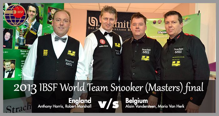 Team Masters - Belgié &amp; England
