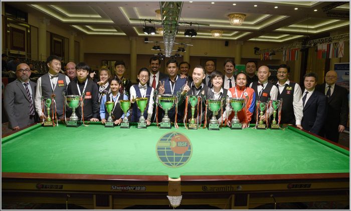 World Snooker 2019 Medal Winners
