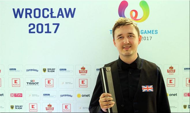 Kyren Wilson - England - Gold Winner at 2017 World Games