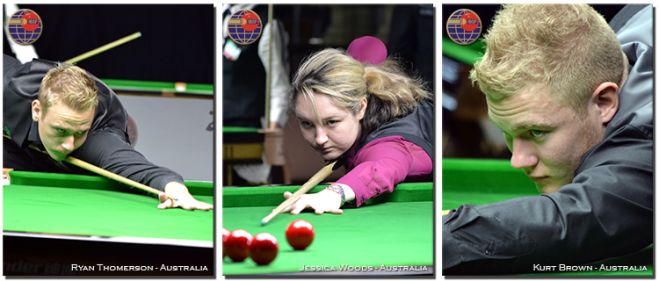 Ryan Thomerson, Jessica Woods and Kurt Brown