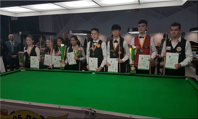 World Open Under-16 Medal Winners