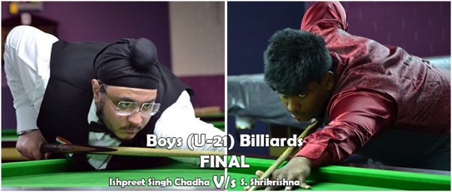 Ishpreet Chadha (India) vs. Shrikrishna (India)